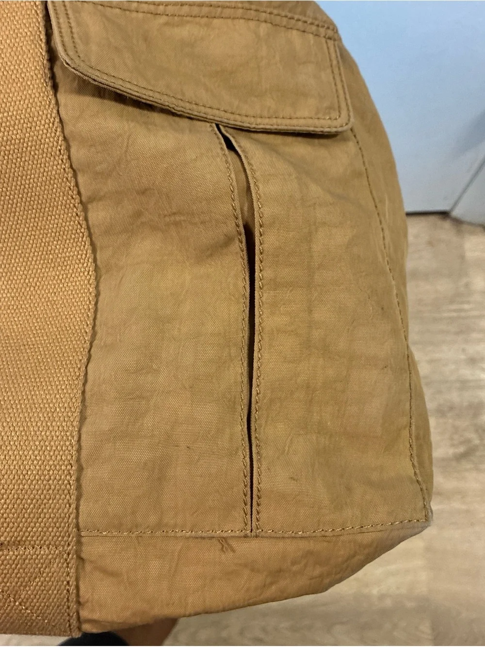 Kipling Men's Crossbody Bag in Mustard